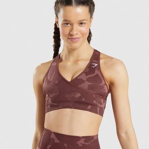 ADAPT CAMO SEAMLESS SPORTS BRA Like New